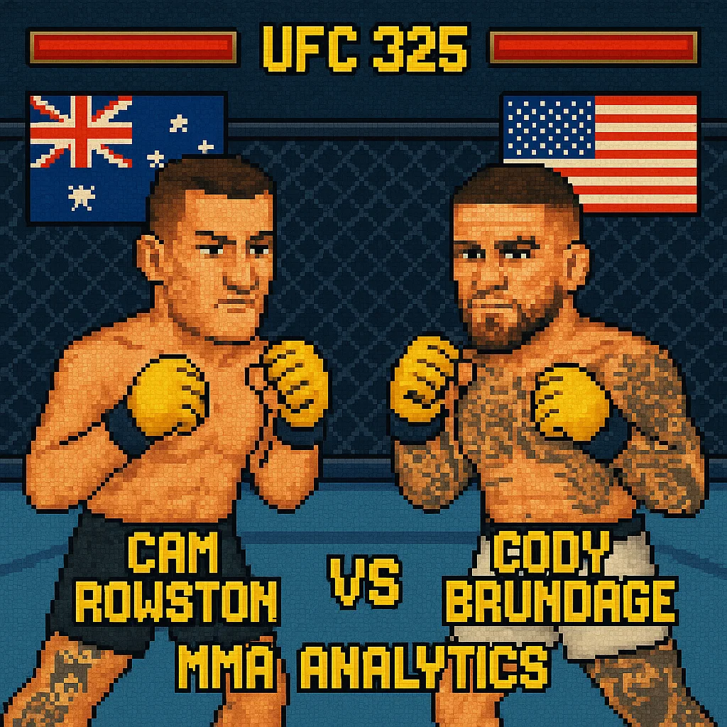 Cam Rowston vs Cody Brundage - UFC 325